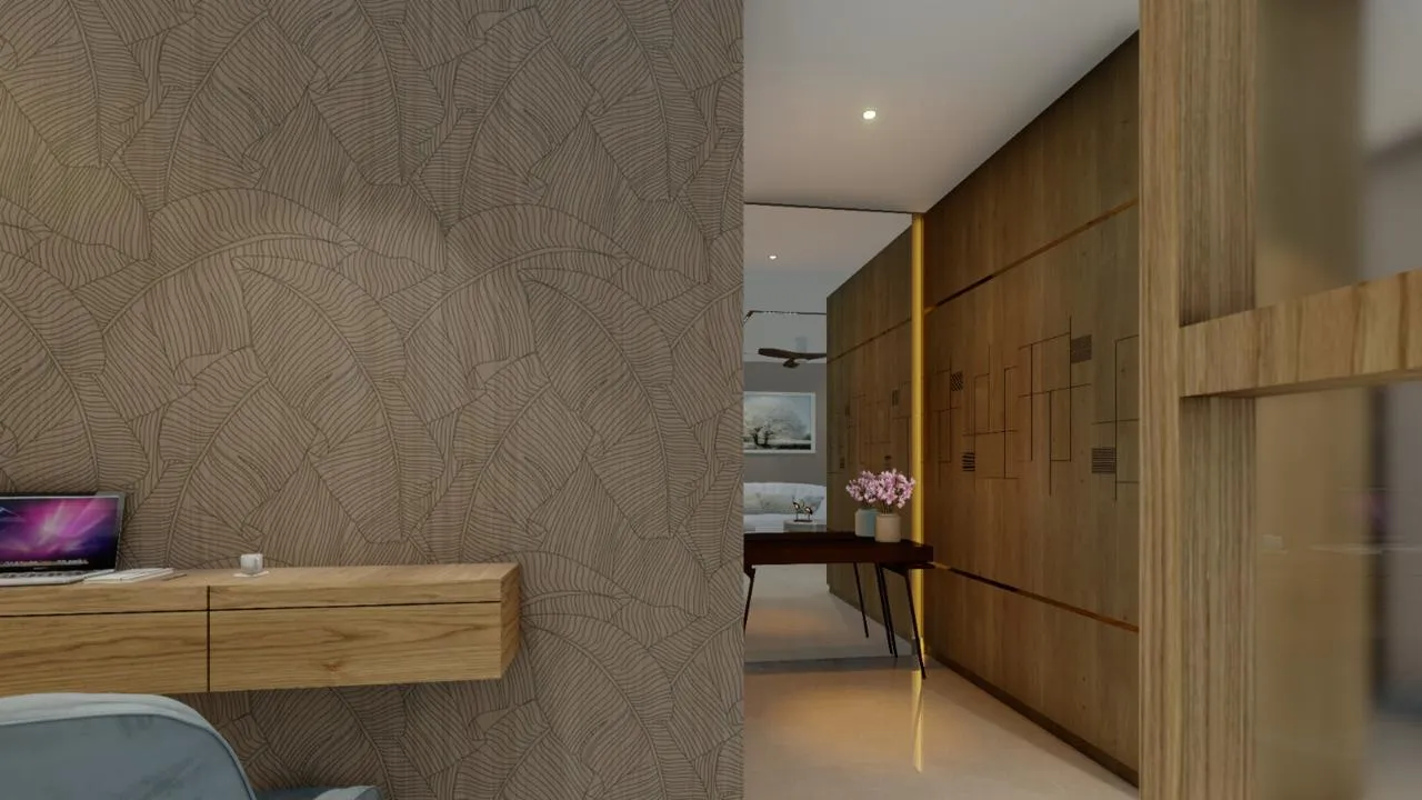 Guest room details and corridors at JS Grand, Kumbakonam — 4